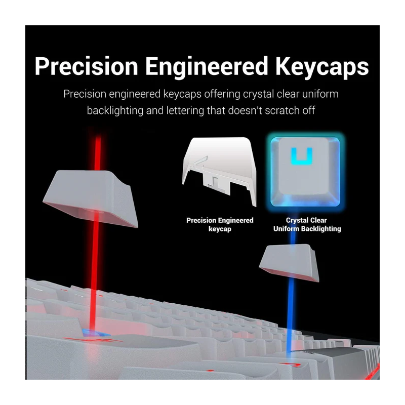 Redragon K552-rgb-2 Wired Tkl 75% Mechanical Gaming Keyboard | Ar