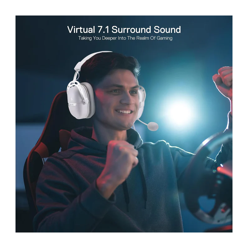 Redragon H376 Aurora Wired Gaming Headset, 7.1