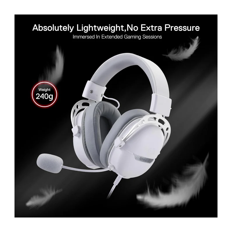 Redragon H376 Aurora Wired Gaming Headset, 7.1