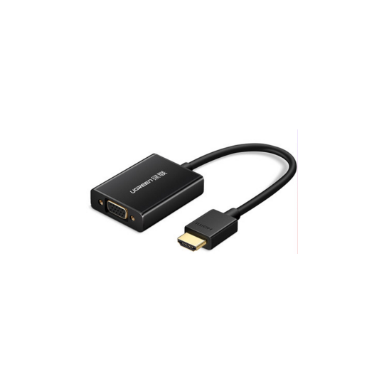 UGREEN HDMI to VGA Converter with Audio (Black) - MM102 - 40233