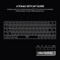 Fantech Atom63 Mk859 Mechanical Gaming Keyboard Arabic/english