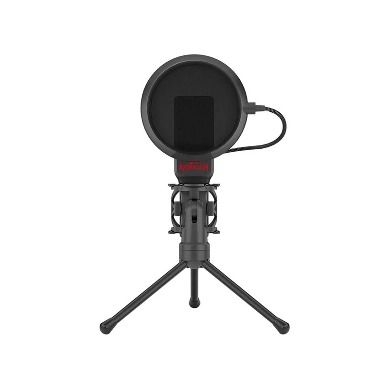 Redragon Seyfert GM100 USB Condenser Microphone with Tripod Stand & Noise Reduction for Streaming, Gaming & Podcasting