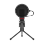 Redragon Seyfert GM100 USB Condenser Microphone with Tripod Stand & Noise Reduction for Streaming, Gaming & Podcasting