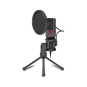 Redragon Seyfert GM100 USB Condenser Microphone with Tripod Stand & Noise Reduction for Streaming, Gaming & Podcasting