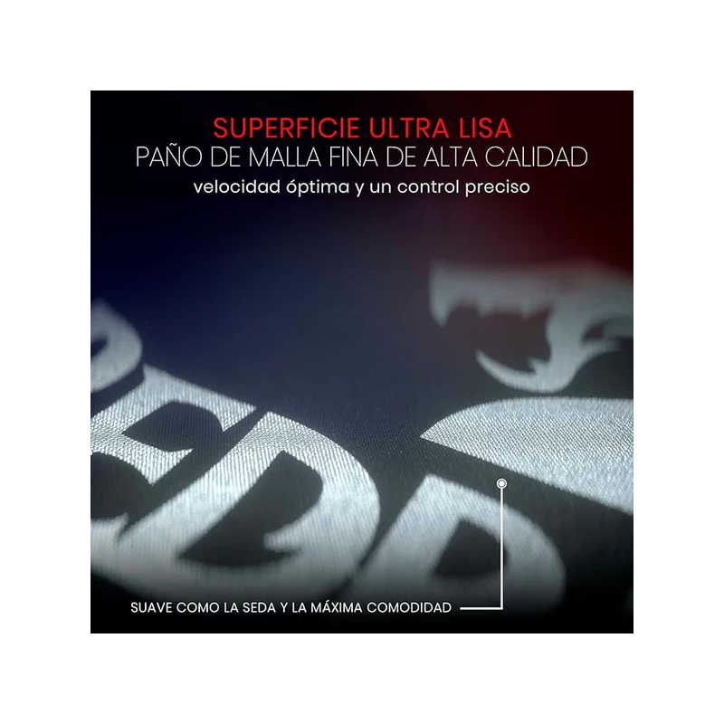 Redragon P030 Flick m Mousepad with Stitched Edges Waterproof for Work Games