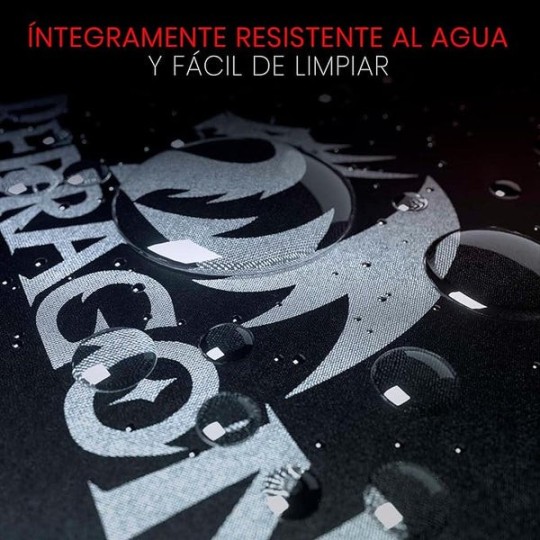 Redragon P030 Flick m Mousepad with Stitched Edges Waterproof for Work Games