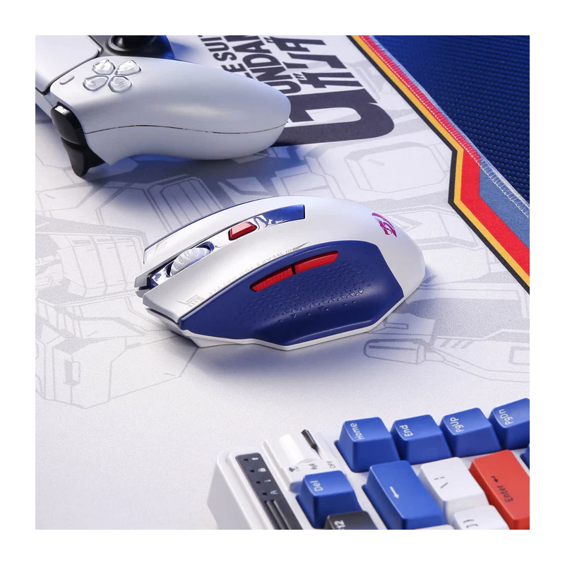 Redragon M994 Wireless Gaming Mouse – Bluetooth & 2.4G, Lightweight 6-Button RGB Mouse