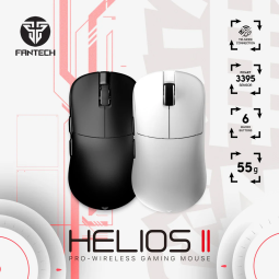 Fantech Helios II XD3 V3 – High-Precision Gaming Mouse, Ergonomic Design, RGB Lighting