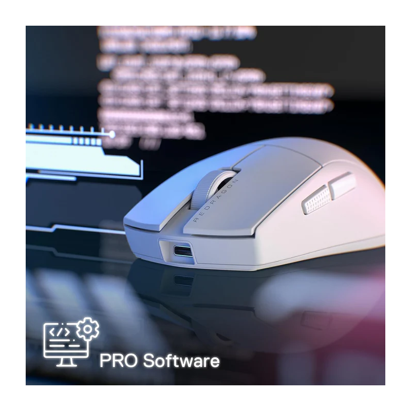 Redragon M916 Pro 3-mode Wireless Gaming Mouse 4k (26000 Dpi)