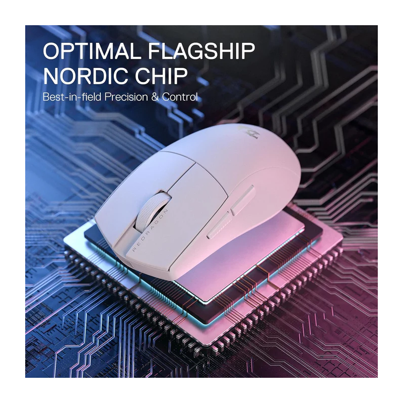 Redragon M916 Pro 3-mode Wireless Gaming Mouse 4k (26000 Dpi)