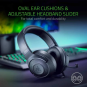 Razer Kraken X Ultralight Gaming Headset with 7.1 Surround Sound – Lightweight PC & Console Headphones with Mic