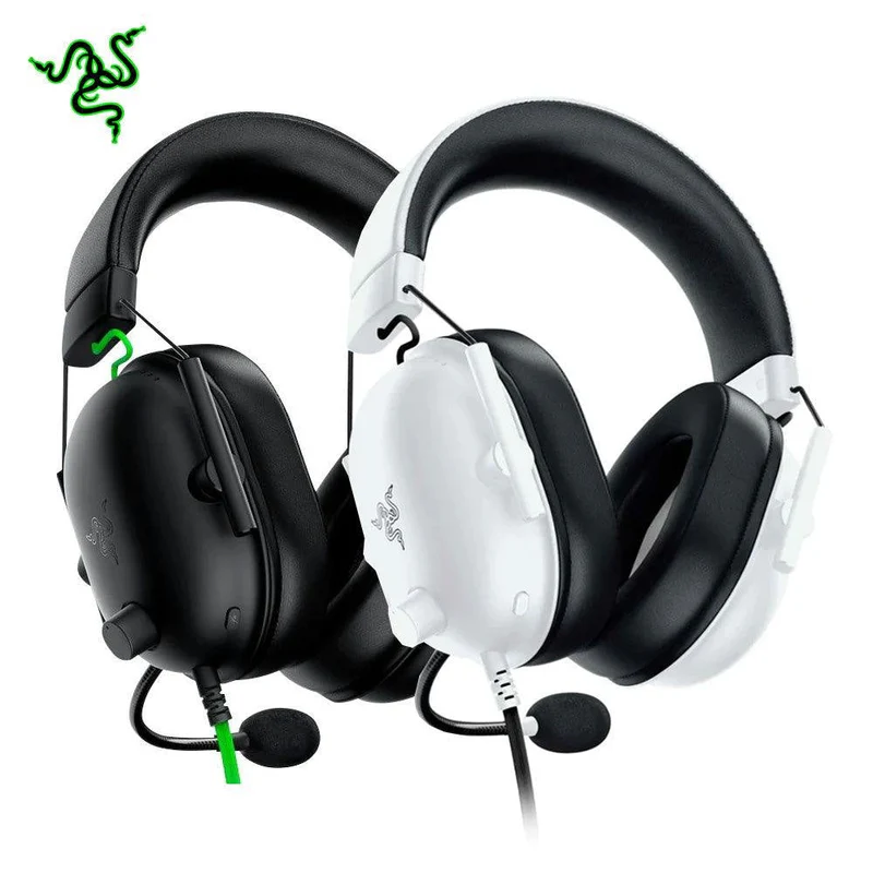 Razer BlackShark V2 X Wired Gaming Headset – Lightweight PC & Console Headphones with Mic