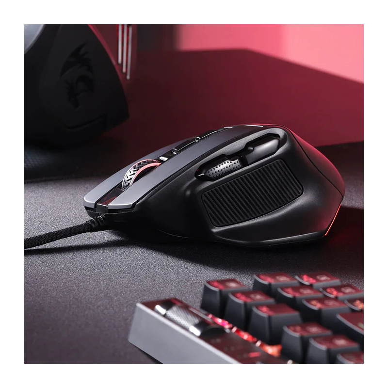 Redragon M806 Bullseye Wireless Gaming Mouse – High-Precision, RGB, Programmable Buttons