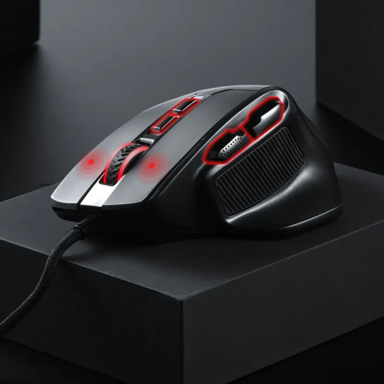 Redragon M806 Bullseye Wireless Gaming Mouse – High-Precision, RGB, Programmable Buttons