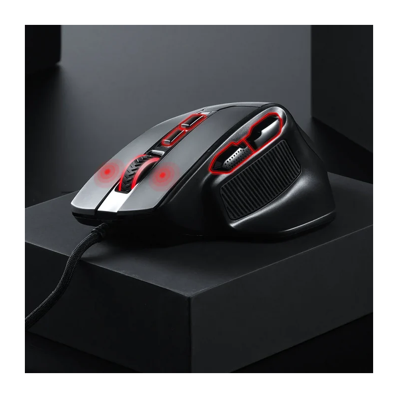 Redragon M806 Bullseye Wireless Gaming Mouse – High-Precision, RGB, Programmable Buttons