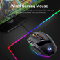 Redragon M801 RGB Wired/Wireless Gaming Mouse – 16,000 DPI Programmable