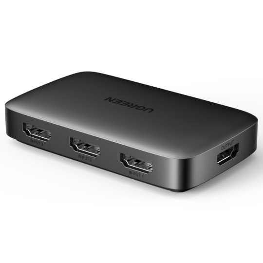 UGREEN HDMI Switcher 3 In 1 Out  4K@30HZ - CM332 - 80125