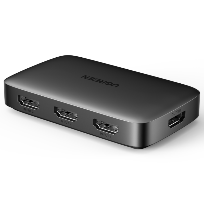 UGREEN HDMI Switcher 3 In 1 Out  4K@30HZ - CM332 - 80125