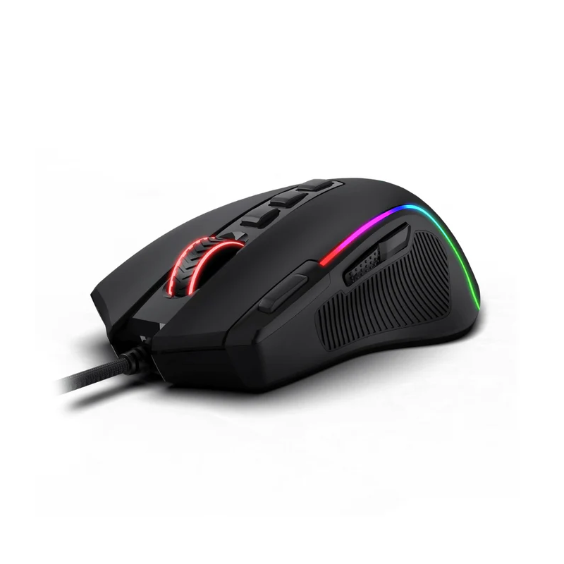 Redragon M612 Predator RGB Optical Gaming Mouse – Wired, Programmable Buttons, Adjustable DPI, Ergonomic Design