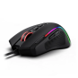 Redragon M612 Predator RGB Optical Gaming Mouse – Wired, Programmable Buttons, Adjustable DPI, Ergonomic Design
