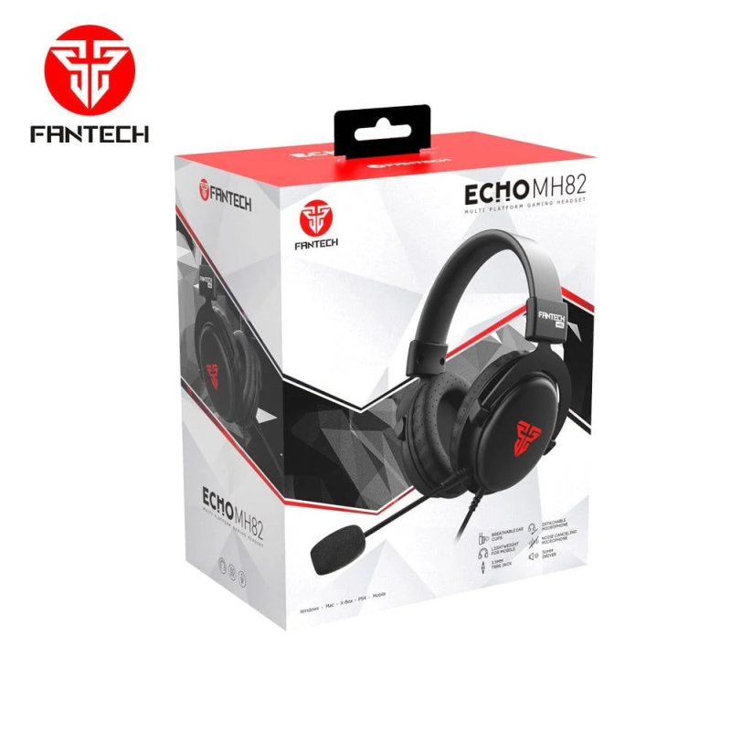 Fantech MH82 Echo Multi-Platform Gaming Headset – High-Quality Sound & Comfort