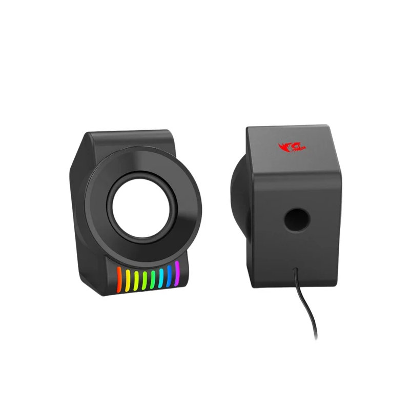 Redragon Kage GS514 RGB Gaming Speakers – Wired Desktop Surround Sound for PC
