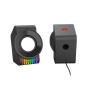 Redragon Kage GS514 RGB Gaming Speakers – Wired Desktop Surround Sound for PC
