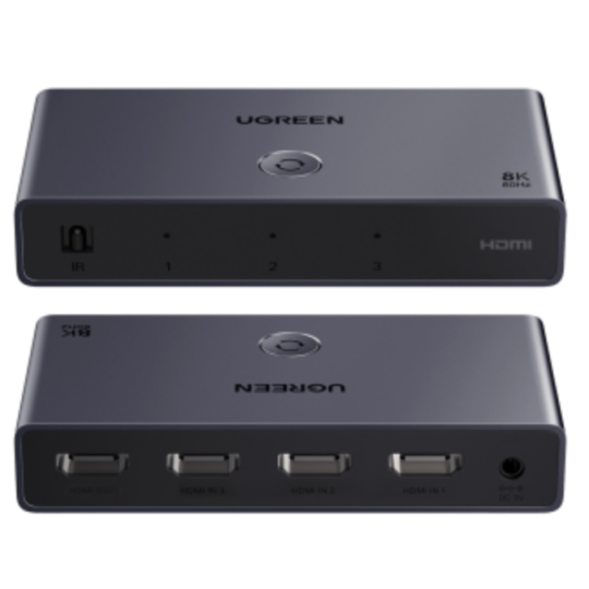 UGREEN HDMI Switch 3 In 1 Out - CM624 - 15604