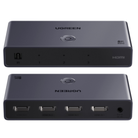 UGREEN HDMI Switch 3 In 1 Out - CM624 - 15604