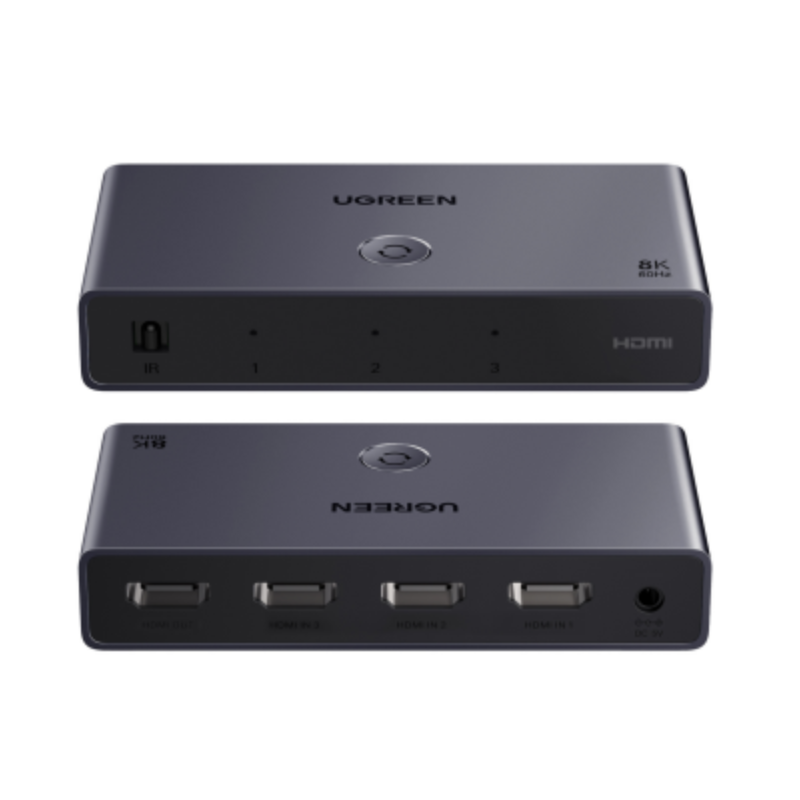 UGREEN HDMI Switch 3 In 1 Out - CM624 - 15604