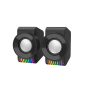 Redragon Kage GS514 RGB Gaming Speakers – Wired Desktop Surround Sound for PC