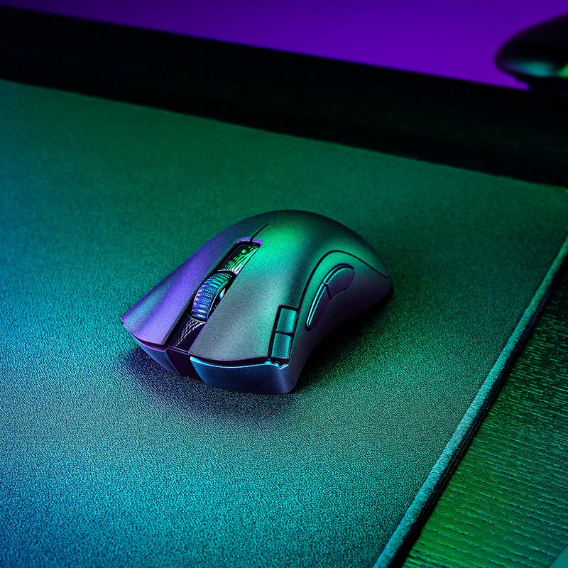 Razer DeathAdder V2 X Hyperspeed Wireless Gaming Mouse – Ergonomic RGB Optical PC & Laptop Mouse