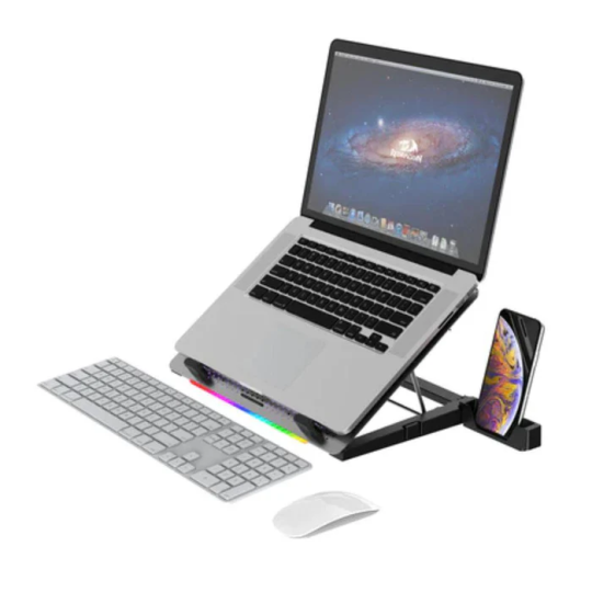 Redragon GCP500 Laptop Cooling Pad – Ultra-Slim 5-Fan Adjustable Laptop Cooler