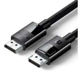 UGREEN DP Male to Male DP1.4 8K Round Cable ABS Shell Braid (Black) - DP114 - 80390