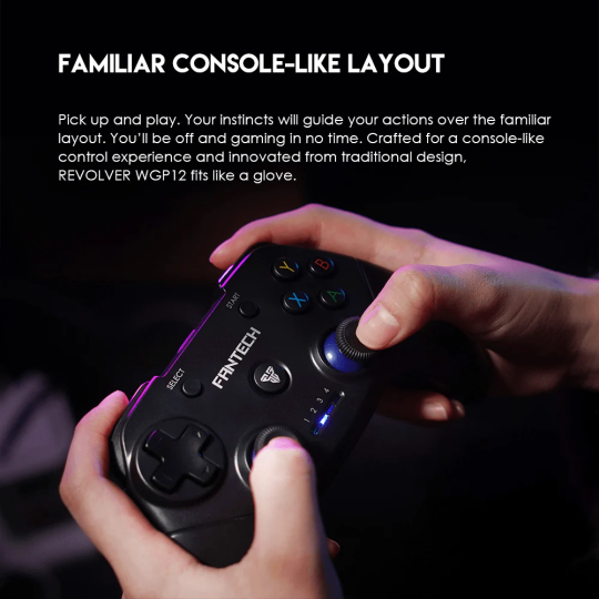 Fantech Revolver WGP12 Gaming Controller – Precision & Comfort for All Platforms