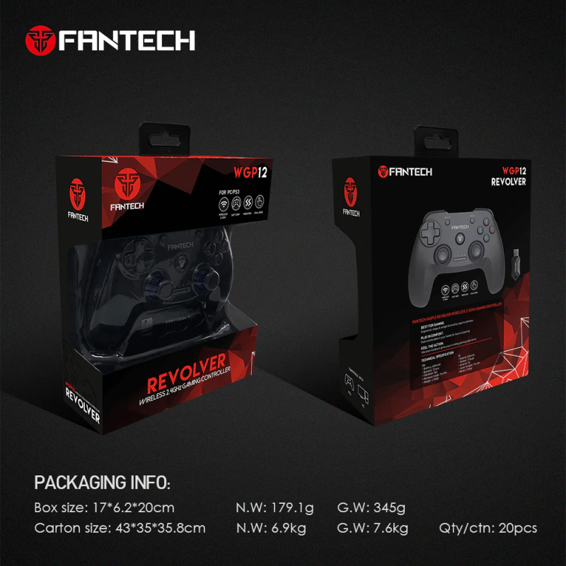 Fantech Revolver WGP12 Gaming Controller – Precision & Comfort for All Platforms