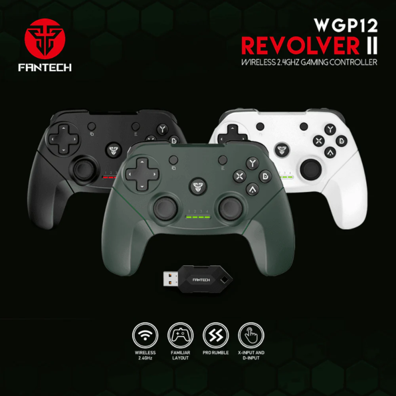 Fantech Revolver WGP12 Gaming Controller – Precision & Comfort for All Platforms