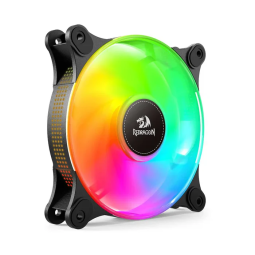 Redragon GC-F013 Triple 120mm ARGB PWM Case Fans – Silent CPU Cooler 4-Pin (3-Pack)