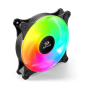 Redragon GC-F013 Triple 120mm ARGB PWM Case Fans – Silent CPU Cooler 4-Pin (3-Pack)
