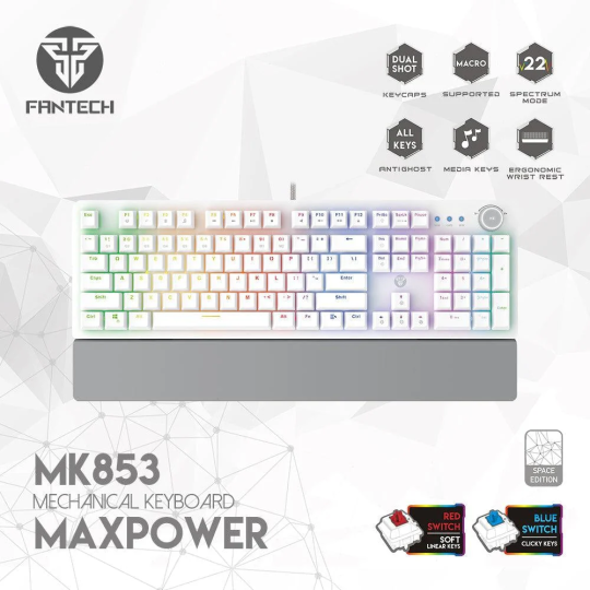 Fantech Maxpower Mk853 Mechanical Keyboard Space