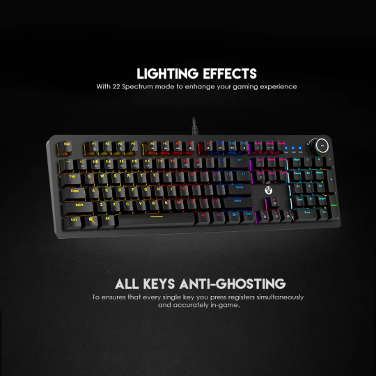 Fantech Maxpower Mk853 Mechanical Keyboard Space