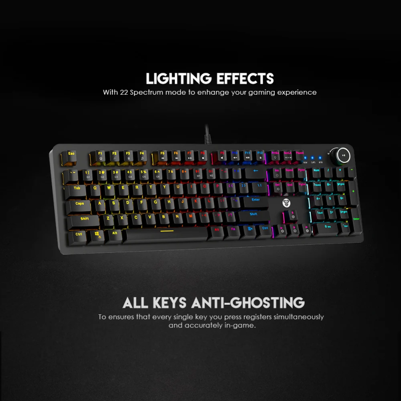 Fantech Maxpower Mk853 Mechanical Keyboard Space