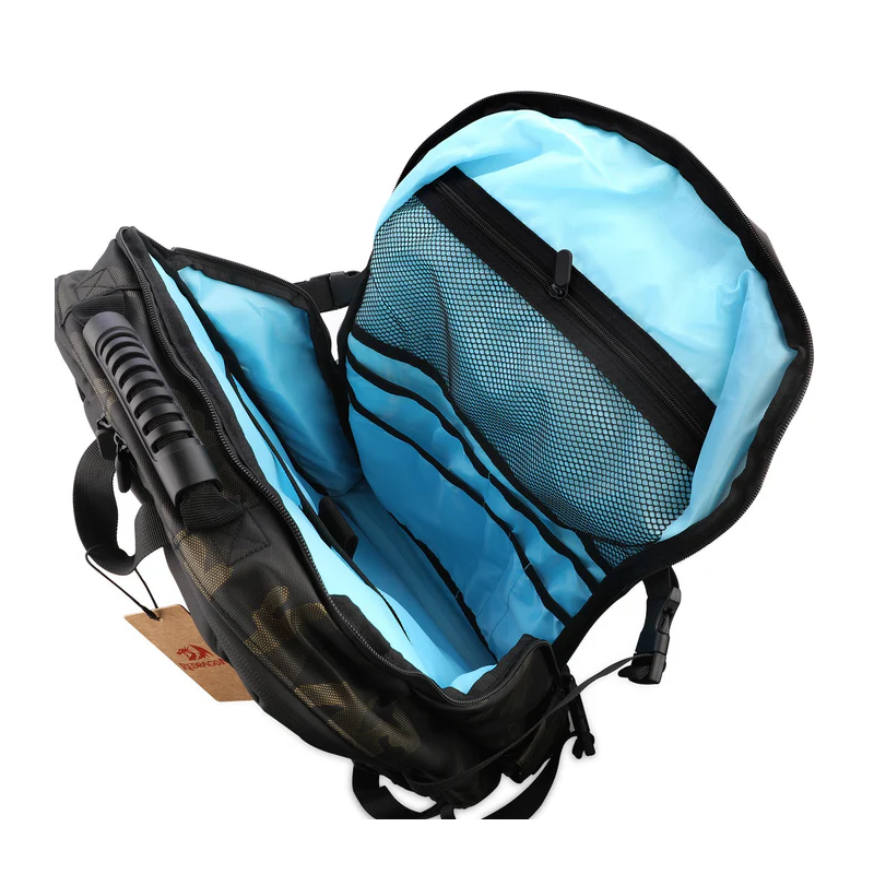 Redragon Beowulf GB-96 Waterproof Travel Laptop Backpack – 15.6”/17” Anti-Theft, USB Charging, Large Capacity