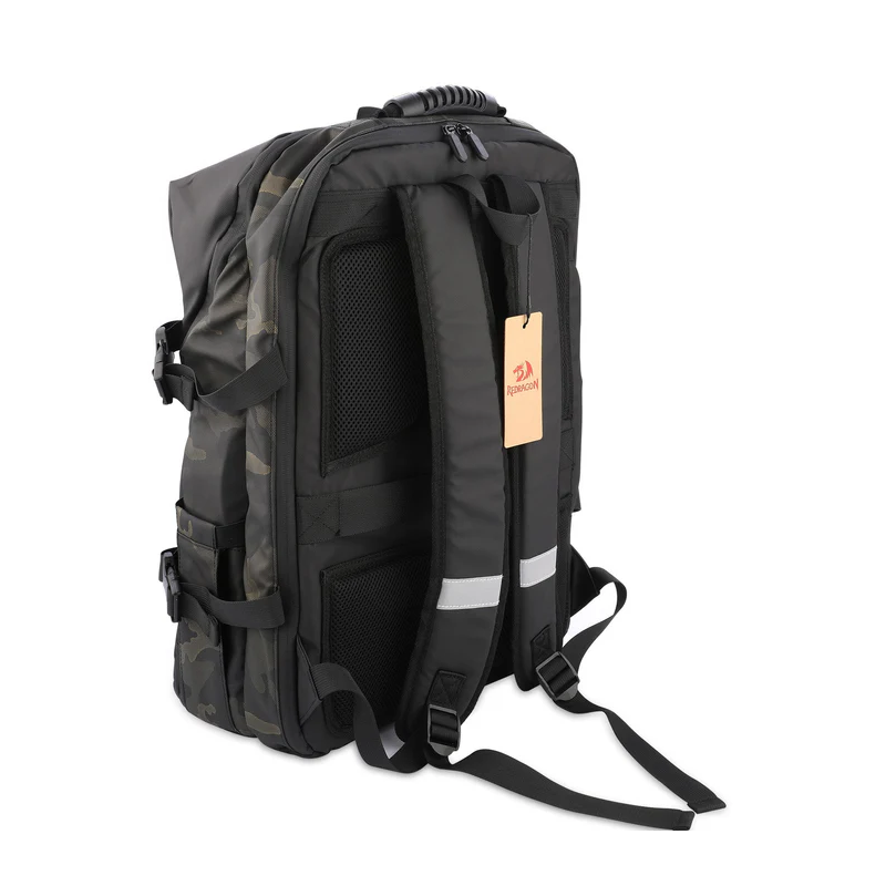 Redragon Beowulf GB-96 Waterproof Travel Laptop Backpack – 15.6”/17” Anti-Theft, USB Charging, Large Capacity