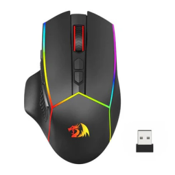Redragon Axe Pro M814RGB Gaming Mouse – 3 Modes Connection, RGB Lighting, High Precision