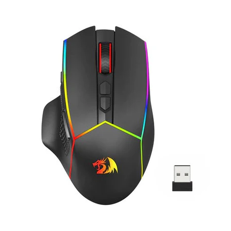 Redragon Axe Pro M814RGB Gaming Mouse – 3 Modes Connection, RGB Lighting, High Precision