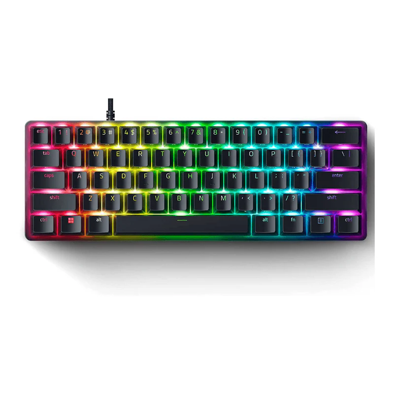 Razer Huntsman Mini 60% Gaming Keyboard – Compact RGB Optical Switch Mechanical Keyboard