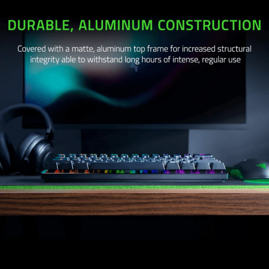 Razer Huntsman Mini 60% Gaming Keyboard – Compact RGB Optical Switch Mechanical Keyboard