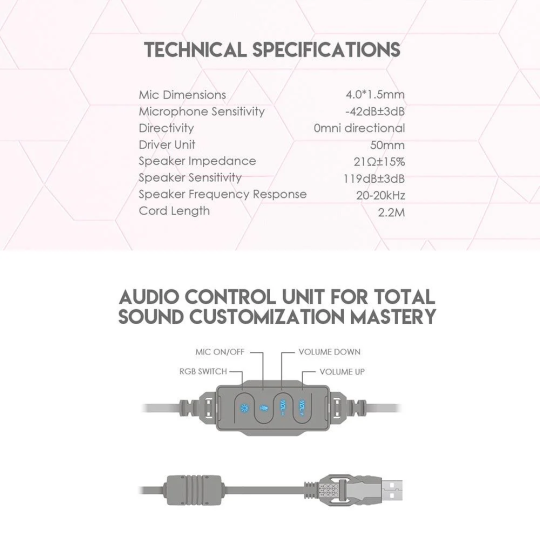 Fantech Captain 7.1 HG11 Gaming Headset – Immersive 7.1 Surround Sound