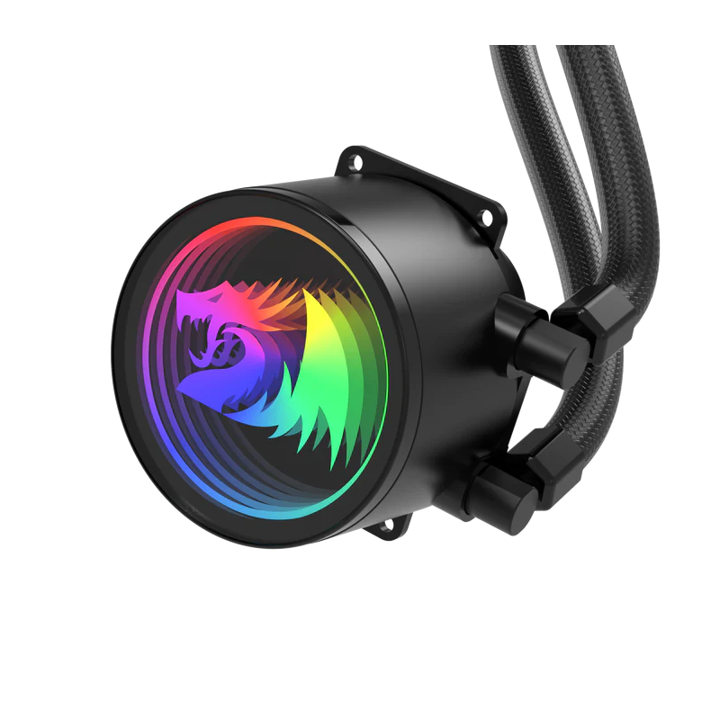 Redragon CCW-3013 ARGB 240mm Liquid CPU Cooler – (Black, White)